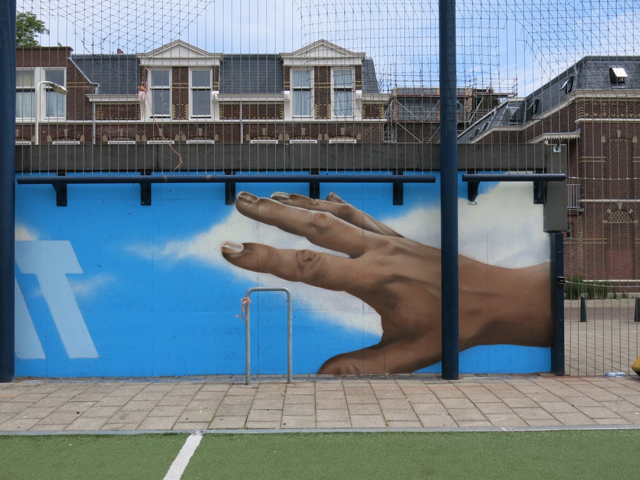 cruyff court muurschildering