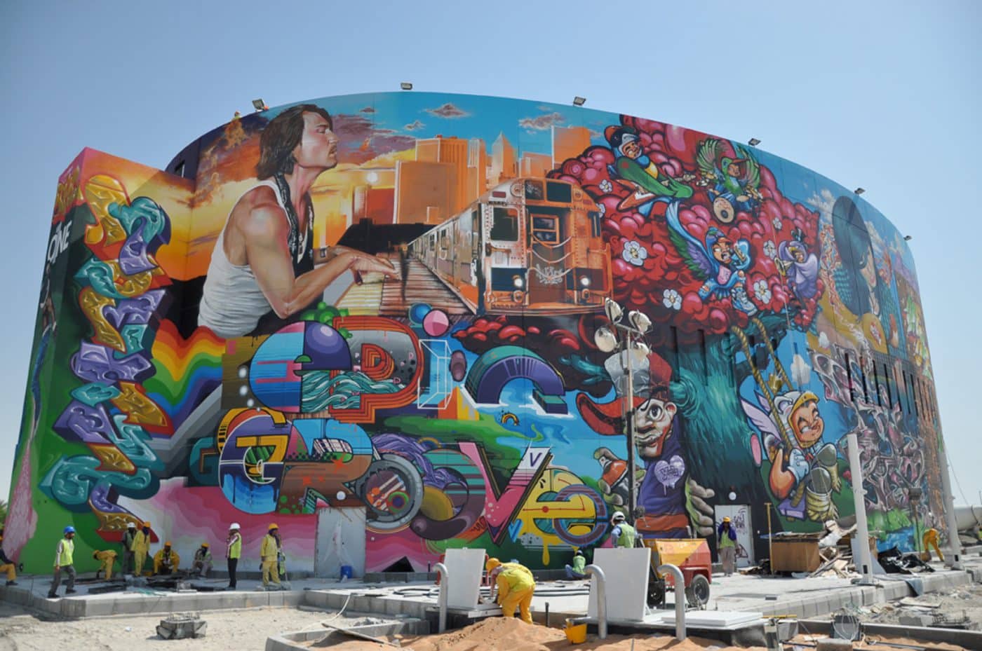 graffiti project MooieMuur