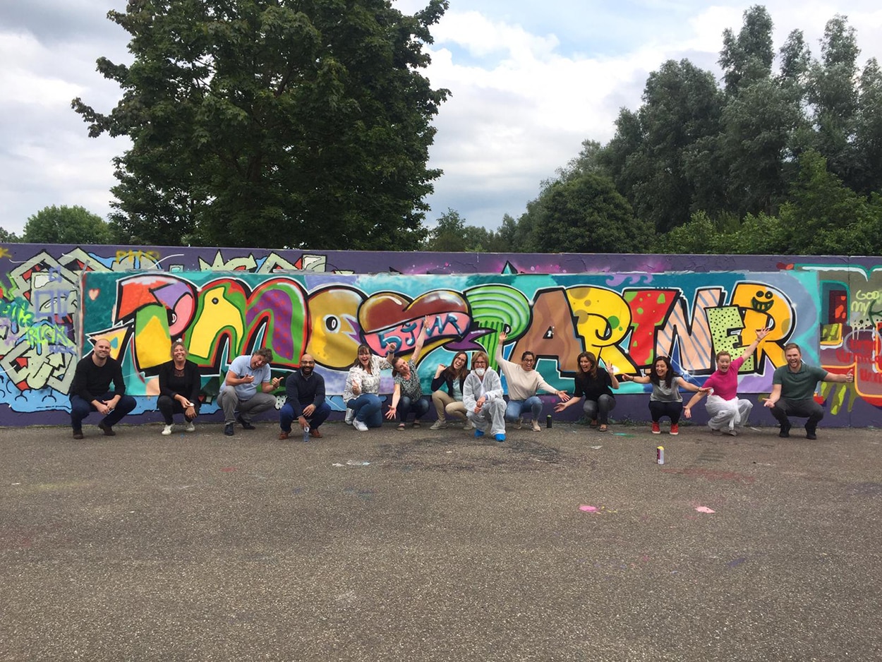 Graffiti workshop Leiden MooieMuur