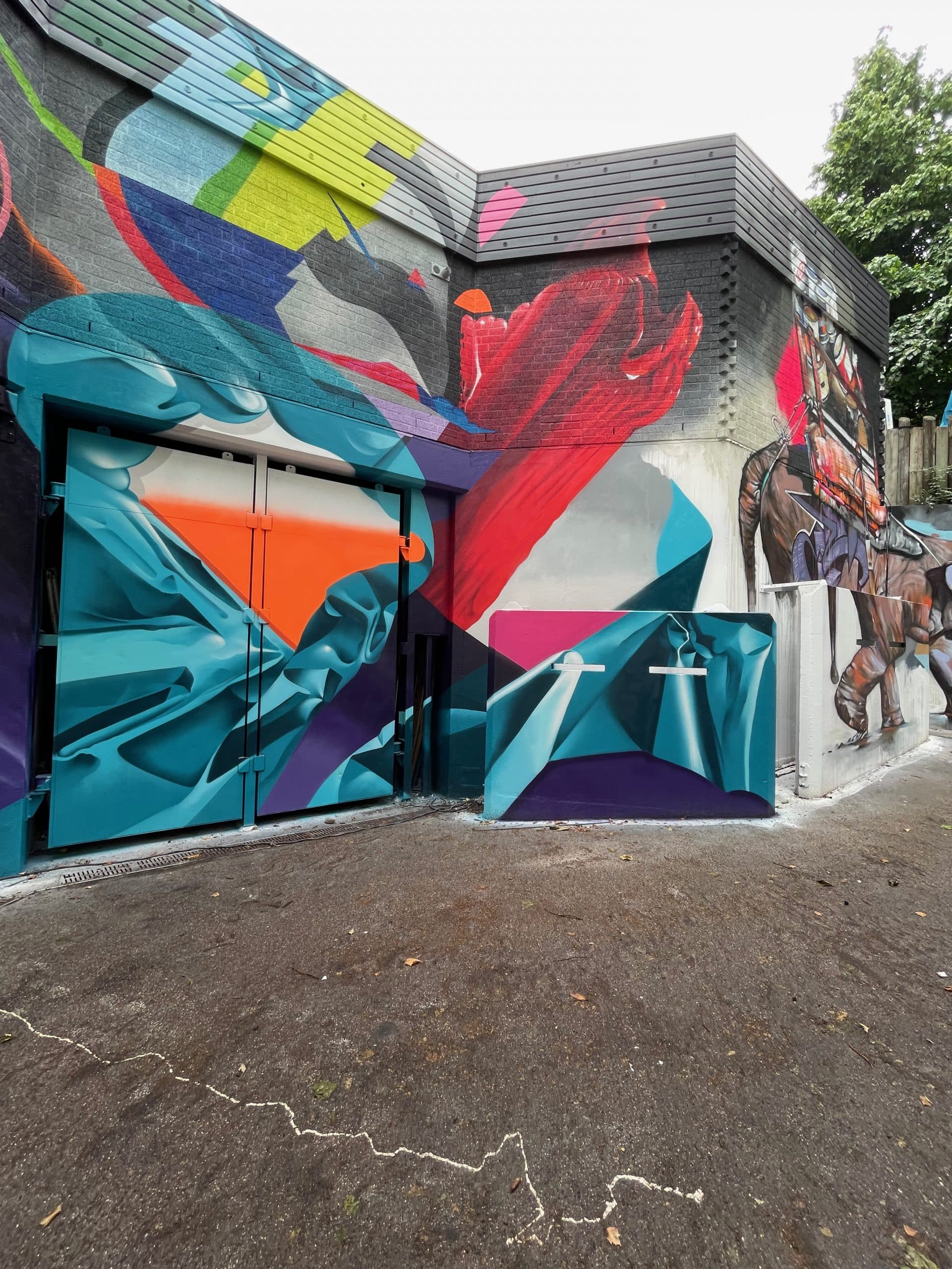 mural karski mooiemuur