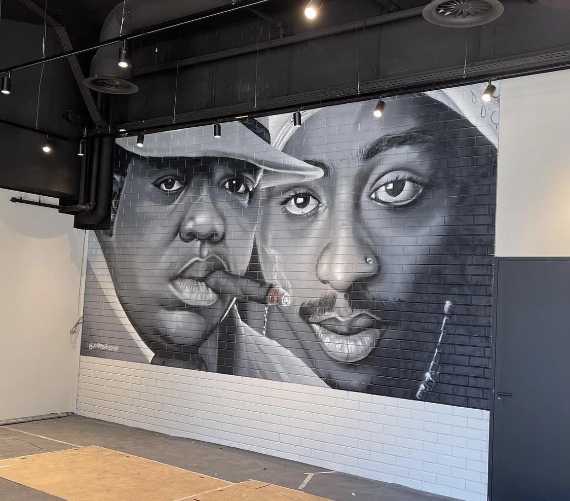 muurschildering hiphop graffiti