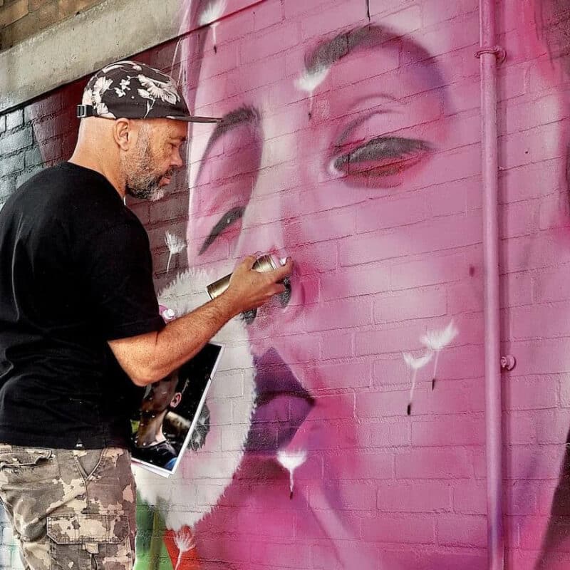 graffiti kunstenaar karski