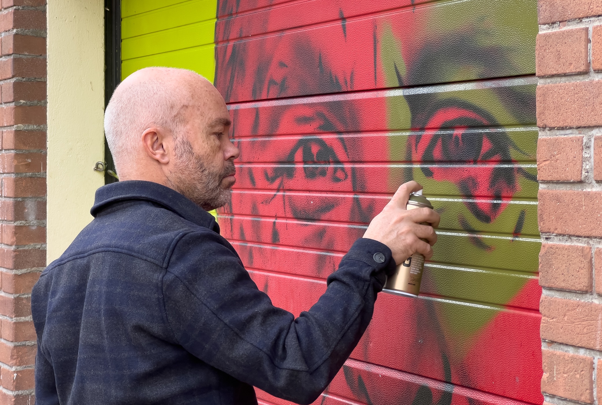 mural advertising mooiemuur rotterdam