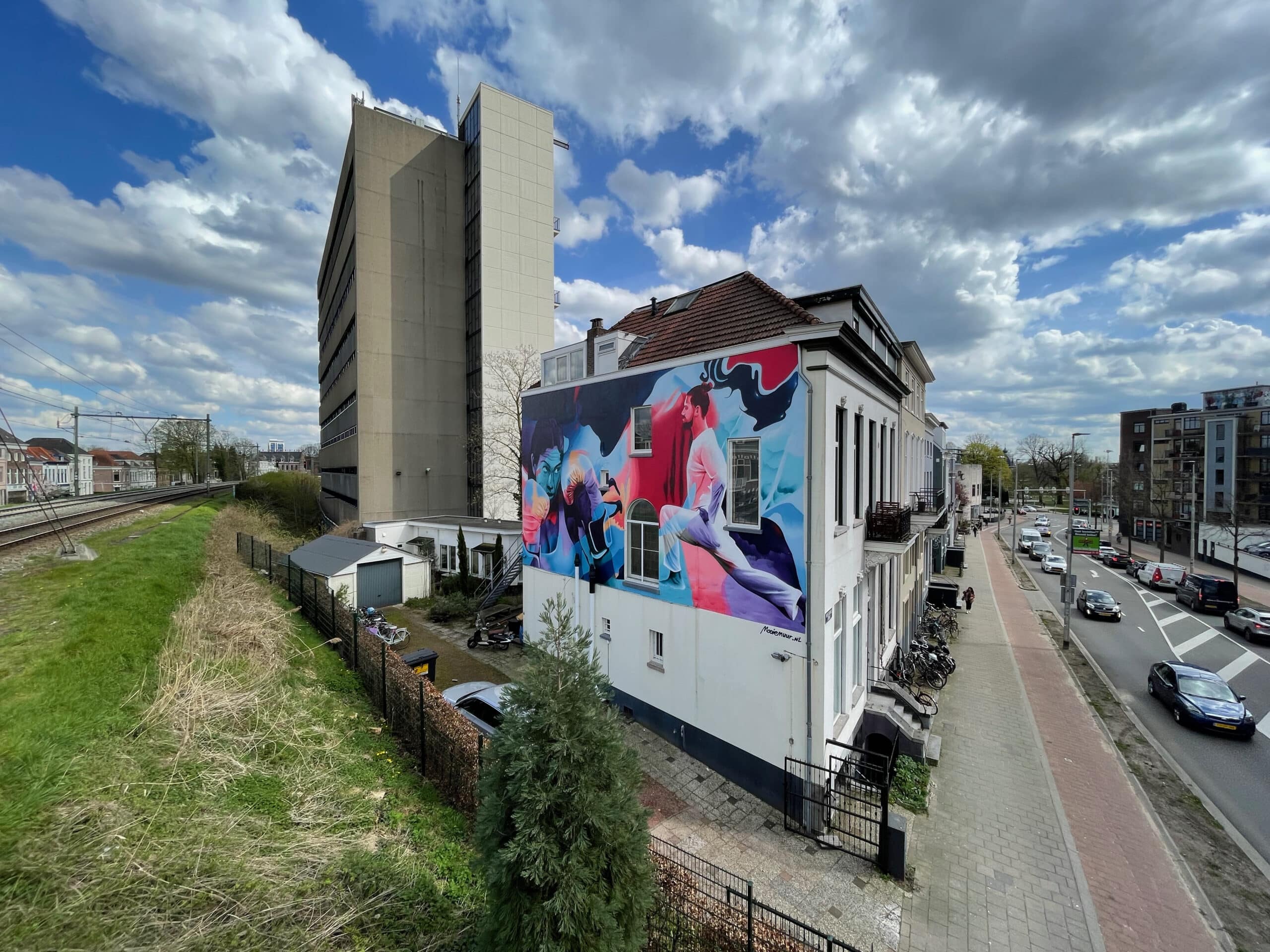 graffiti advertising muurschildering arnhem