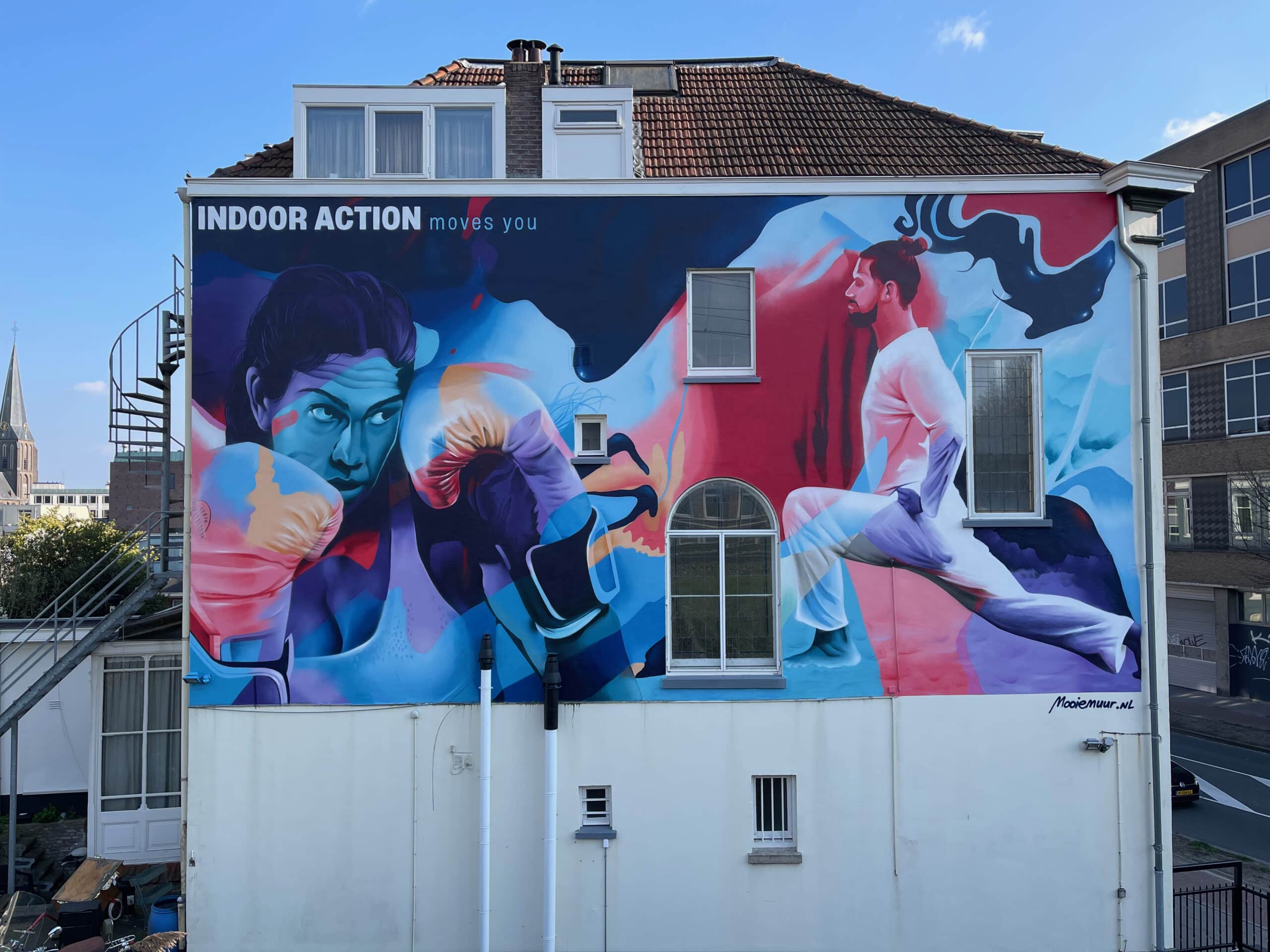 graffiti advertising arnhem karski mooiemuur