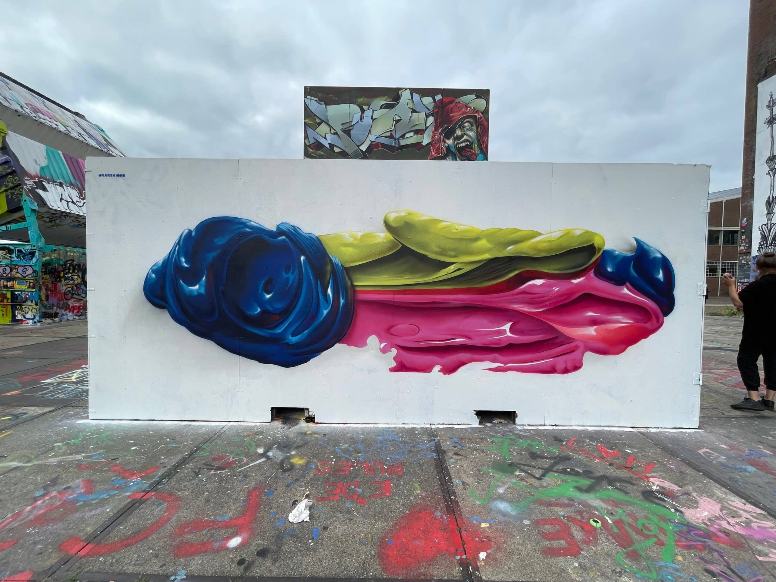 graffiti ndsm karski amsterdam
